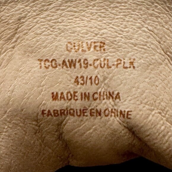 TCG Culver TCG-AW19-CUL-PLK Men’s Brown Leather Lifestyle Sneakers Shoes 10 - Picture 2 of 14